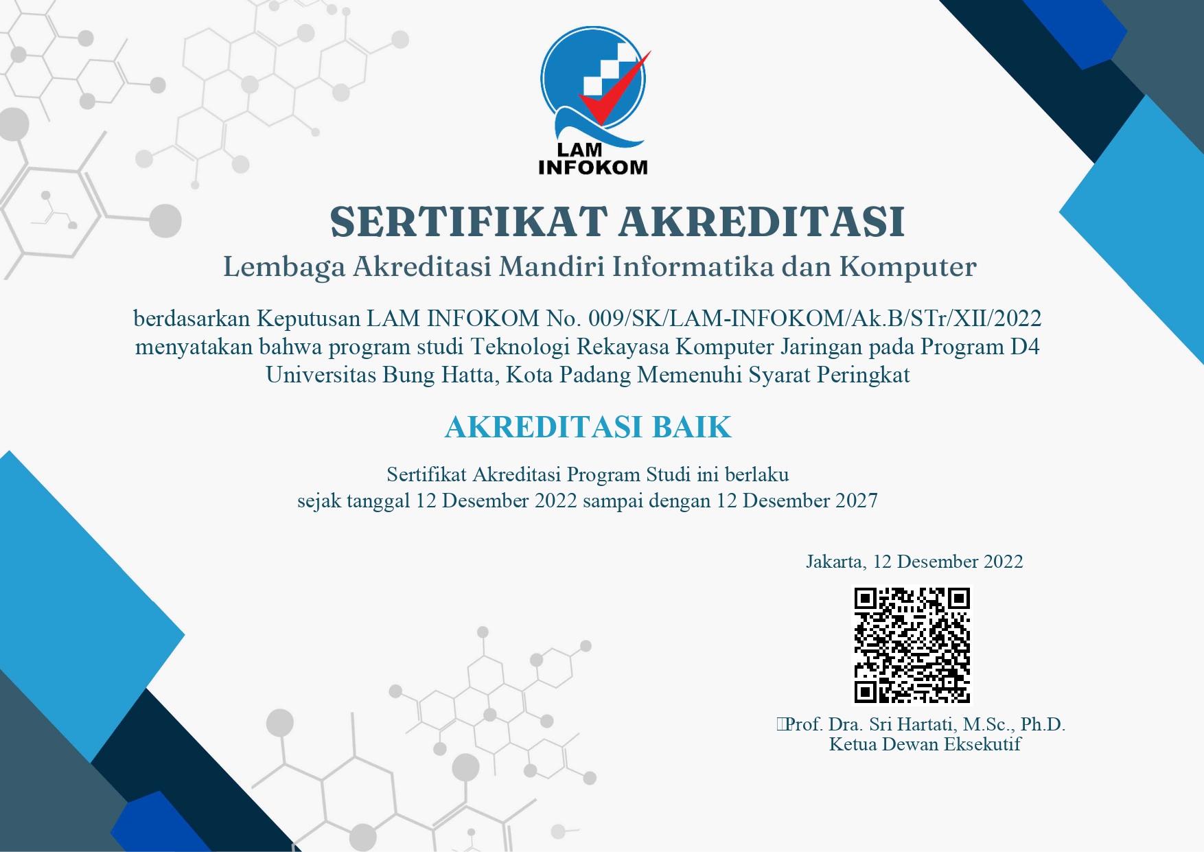 Sertifikat Akreditasi