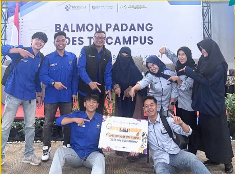 PRODI TRKJ Universitas Bung Hatta raih juara 1 lomba video "Balmon Sang Penjaga Frekuensi" dari KOMDIGI